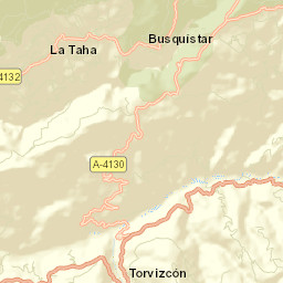 Busquístar Street Map