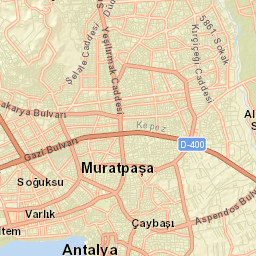 Antalya Street Map