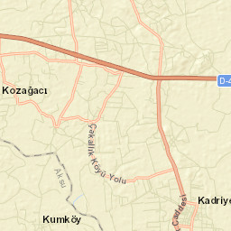Kumköy Street Map