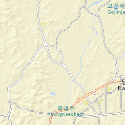 Tangjin Street Map
