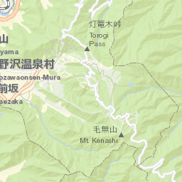 Nozawaonsen Street Map