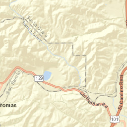 River Oaks California Street Map