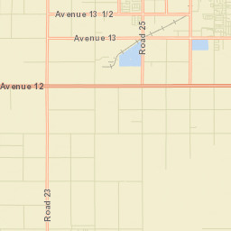 9001-9497 S Granada Dr Madera CA Street Map