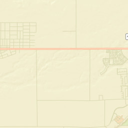 Madera Ranchos California Street Map