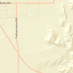 Cane Beds Arizona Street Map