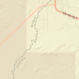 Fredonia Arizona Street Map
