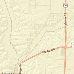 Newton County Street Map
