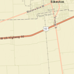 State Highway BB, Sikeston, MO 63801 Street Map