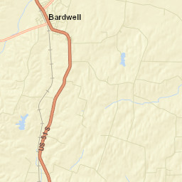 Carlisle County Street Map