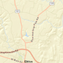 1359-1399 Jefferson Davis Highway Elkton KY Street Map