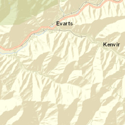Harlan County Street Map