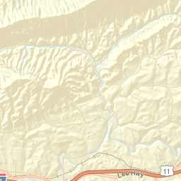Interstate 81, Marion, VA 24354, USA Street Map