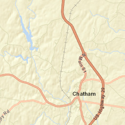 Pittsylvania County Street Map