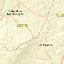 Setenil de las Bodegas Street Map