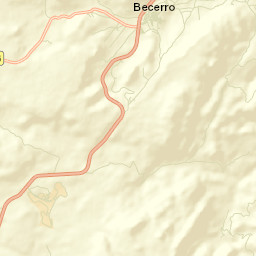 Cuevas del Becerro Street Map