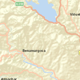 Benamargosa Street Map