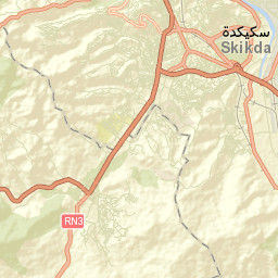 Skikda Street Map