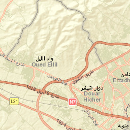 Manouba Street Map