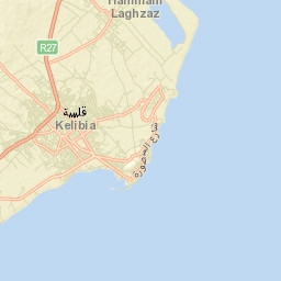 Kelibia Street Map