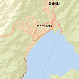 Marmaris Street Map