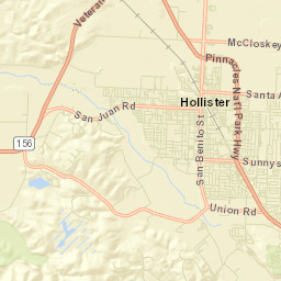 Cottage Corners California Street Map