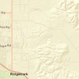Ridgemark California Street Map