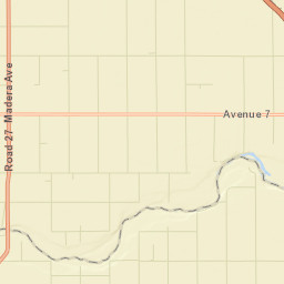 6420 North Dower Avenue Fresno CA Street Map