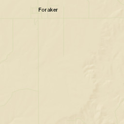 Foraker Rd Shidler OK 74652 USA Street Map