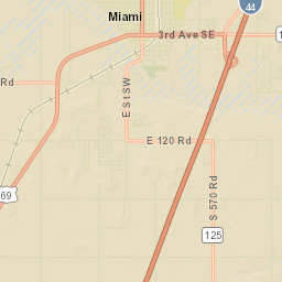 Miami Street Map