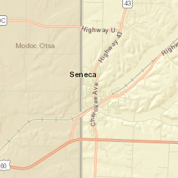 Seneca Street Map