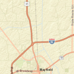 Mayfield Street Map