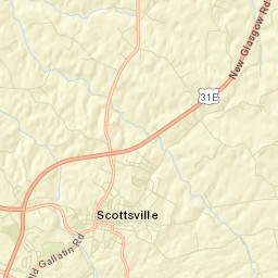 Allen County Street Map