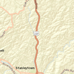 Stanleytown Street Map