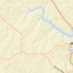 Halifax County Street Map