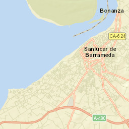 Sanlúcar de Barrameda Street Map