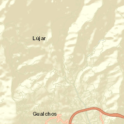 Lújar Street Map