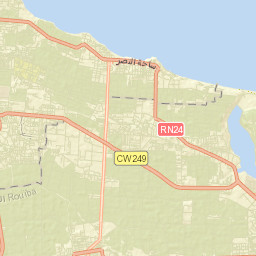 Aïn Taya Street Map