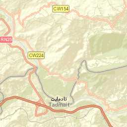 Tadmaït Street Map