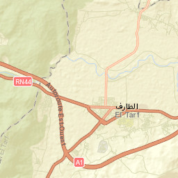 El Tarf Street Map