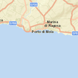 Marina di Ragusa Street Map