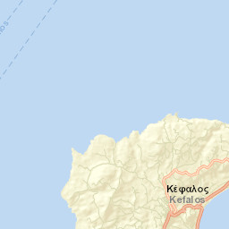 Kéfalos Street Map