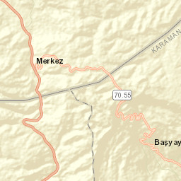 Başyayla Street Map