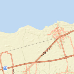 Bandar-e Gaz Street Map