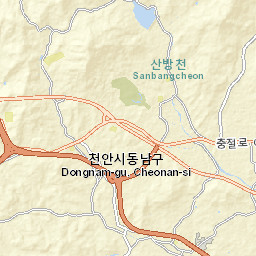 Cheonan-si Street Map