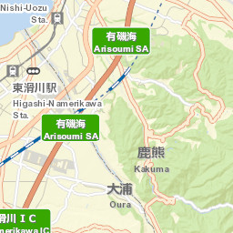 Namerikawa-shi Street Map