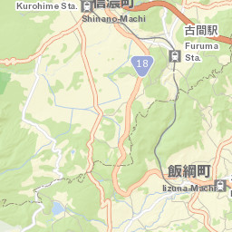Iizuna Street Map