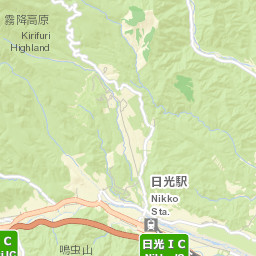 Nikkō Street Map