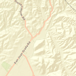 Gabilan Acres California Street Map