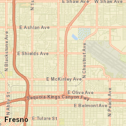 3227-3233 E Illinois Ave Fresno CA Street Map