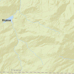 Hume Station California Street Map
